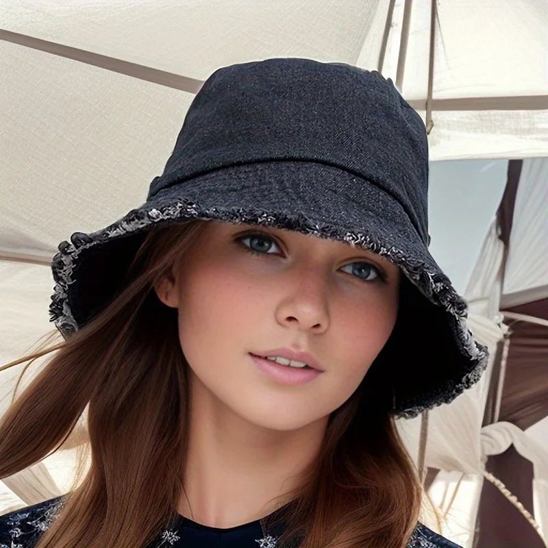 1pc 2024 New Spring/Summer Fisherman Hat, Sun Hat, Casual And Fashionable, Suitable For Travel, Protects Against Uv Rays - PratSN