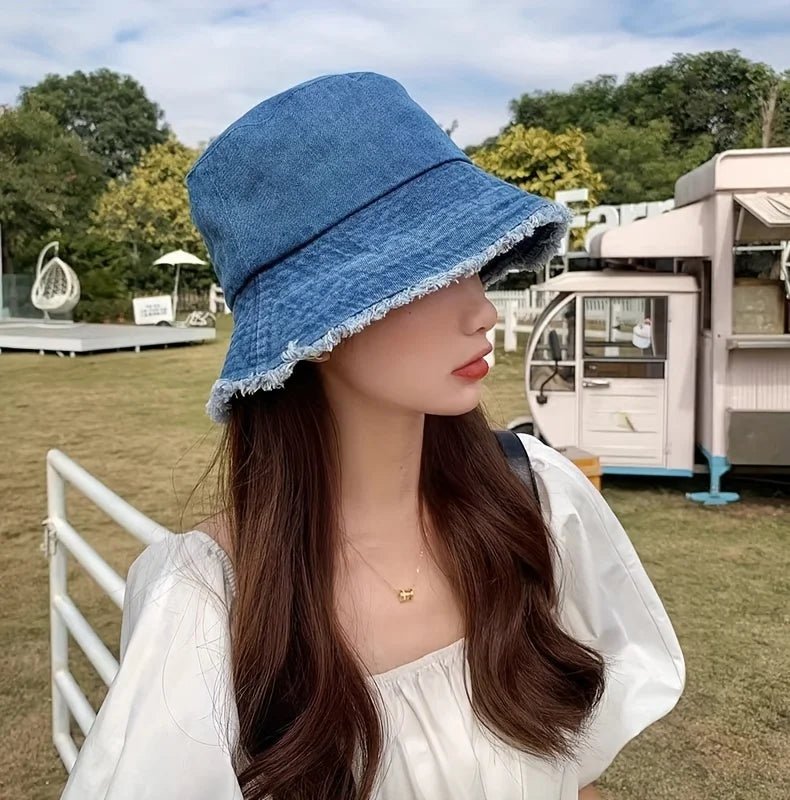 1pc 2024 New Spring/Summer Fisherman Hat, Sun Hat, Casual And Fashionable, Suitable For Travel, Protects Against Uv Rays - PratSN