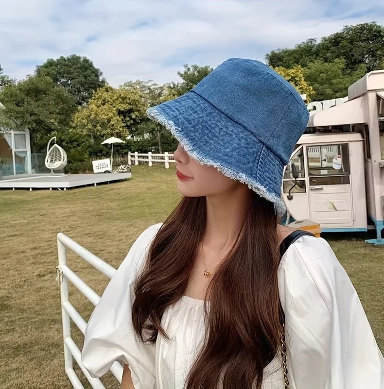 1pc 2024 New Spring/Summer Fisherman Hat, Sun Hat, Casual And Fashionable, Suitable For Travel, Protects Against Uv Rays - PratSN