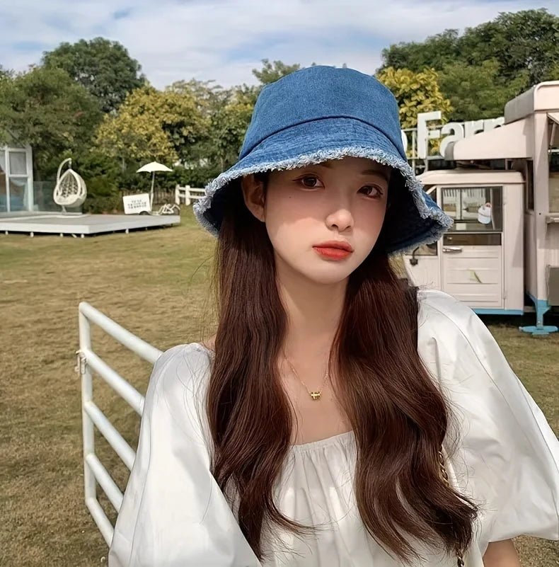 1pc 2024 New Spring/Summer Fisherman Hat, Sun Hat, Casual And Fashionable, Suitable For Travel, Protects Against Uv Rays - PratSN