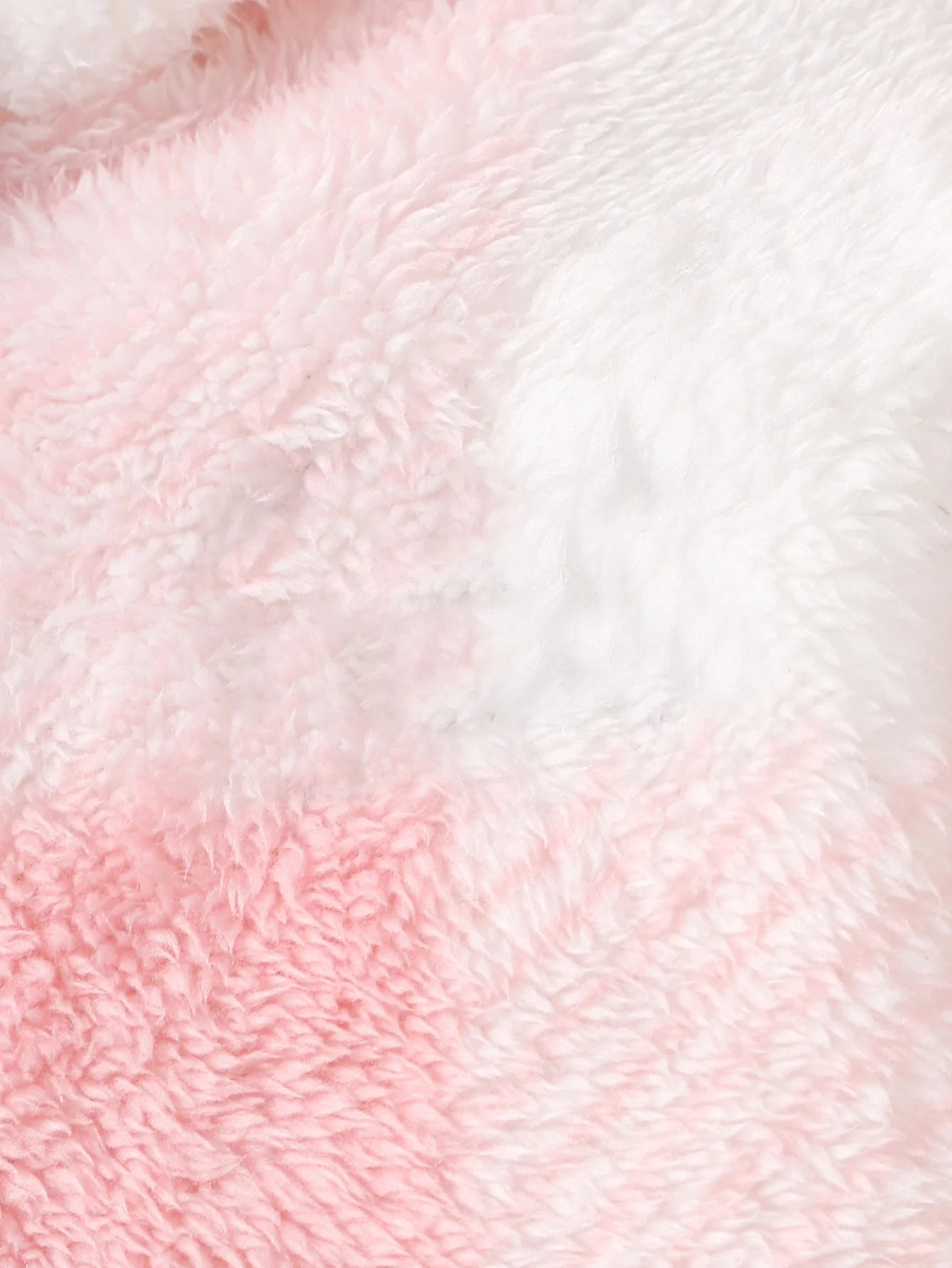 2 - 8 Years Kids Girl Plush Overcoat Long Sleeves Lapel Zippered Coat for Winter Outdoor Wear Fashion Color Blocking Warm Top - PratSN