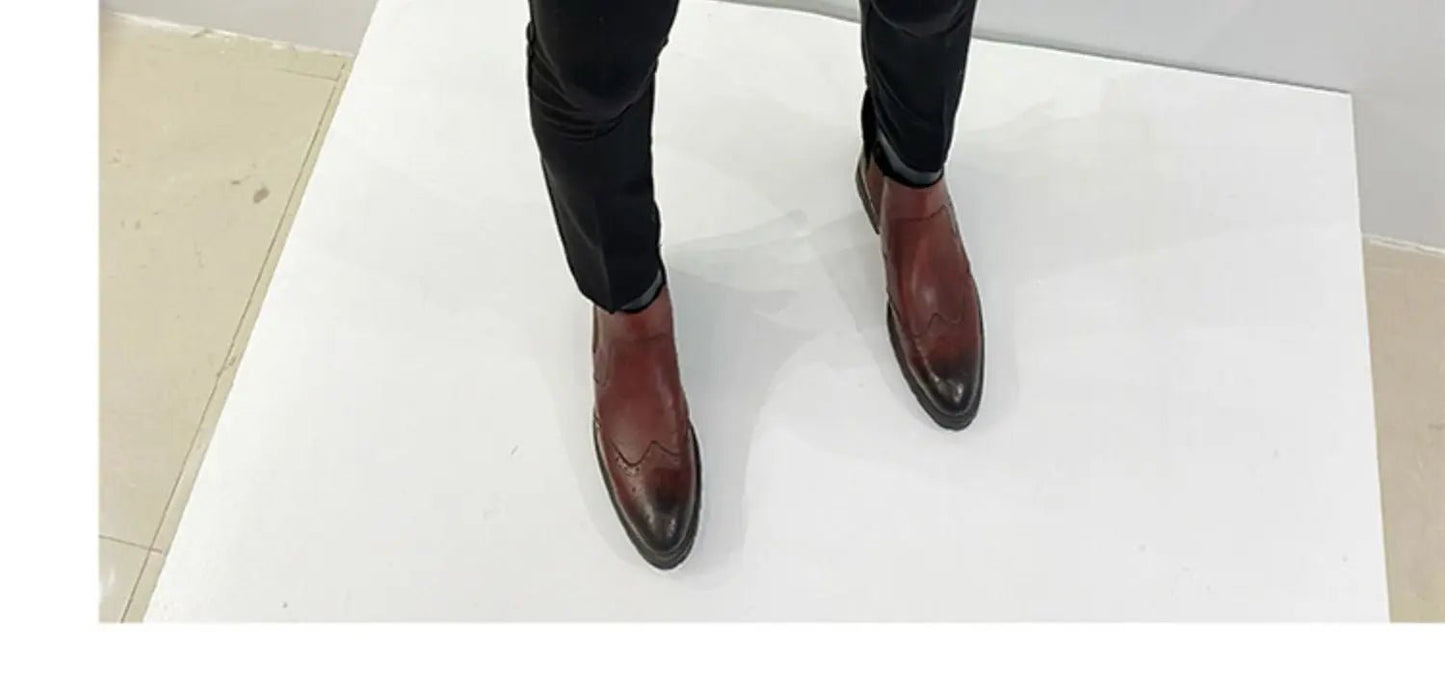 2023 Spring and Summer New Men's Casual Business Dress Pants Fashion Social Solid Wedding Party Suit Pants Slim Fit Suit Pants - PratSN