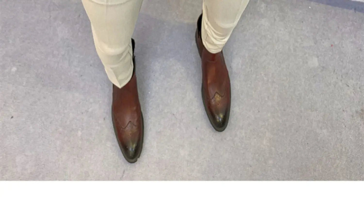 2023 Spring and Summer New Men's Casual Business Dress Pants Fashion Social Solid Wedding Party Suit Pants Slim Fit Suit Pants - PratSN