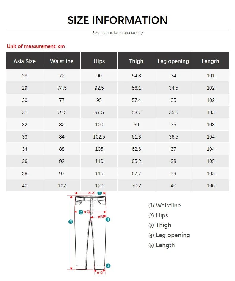 2024 Autumn New Men's Bright Stretch Fit Jeans Trendy Denim Straight - leg Trousers Male Red Lake Blue Yellow Trousers - PratSN