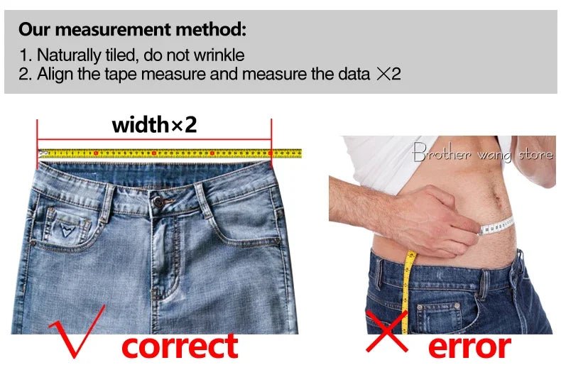 2024 Autumn New Men's Bright Stretch Fit Jeans Trendy Denim Straight - leg Trousers Male Red Lake Blue Yellow Trousers - PratSN