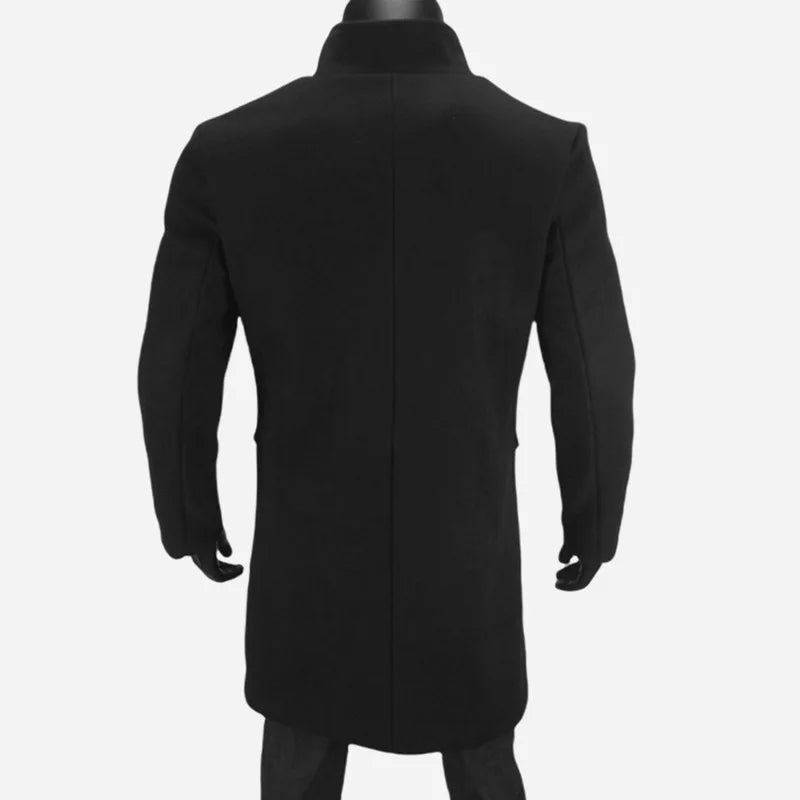 2024 New Men's Jacket Bestseller Korean And Japanese Style Single - Breasted Cardigan Wool Coat - PratSN