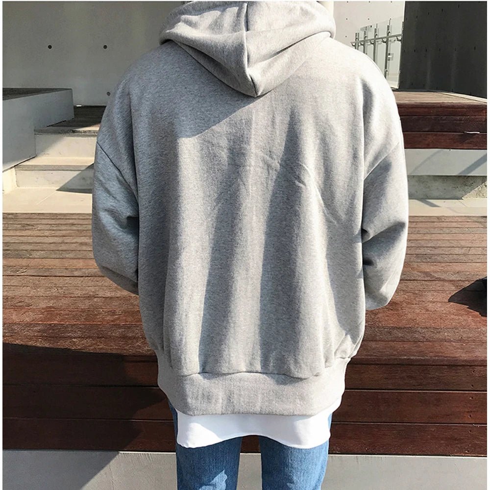 2025 New Fashion Zipper Hoodies Women/Men Fashion Long Sleeve Hooded Sweatshirt Casual Autumn Winter Sportwear Solid Clothes - PratSN