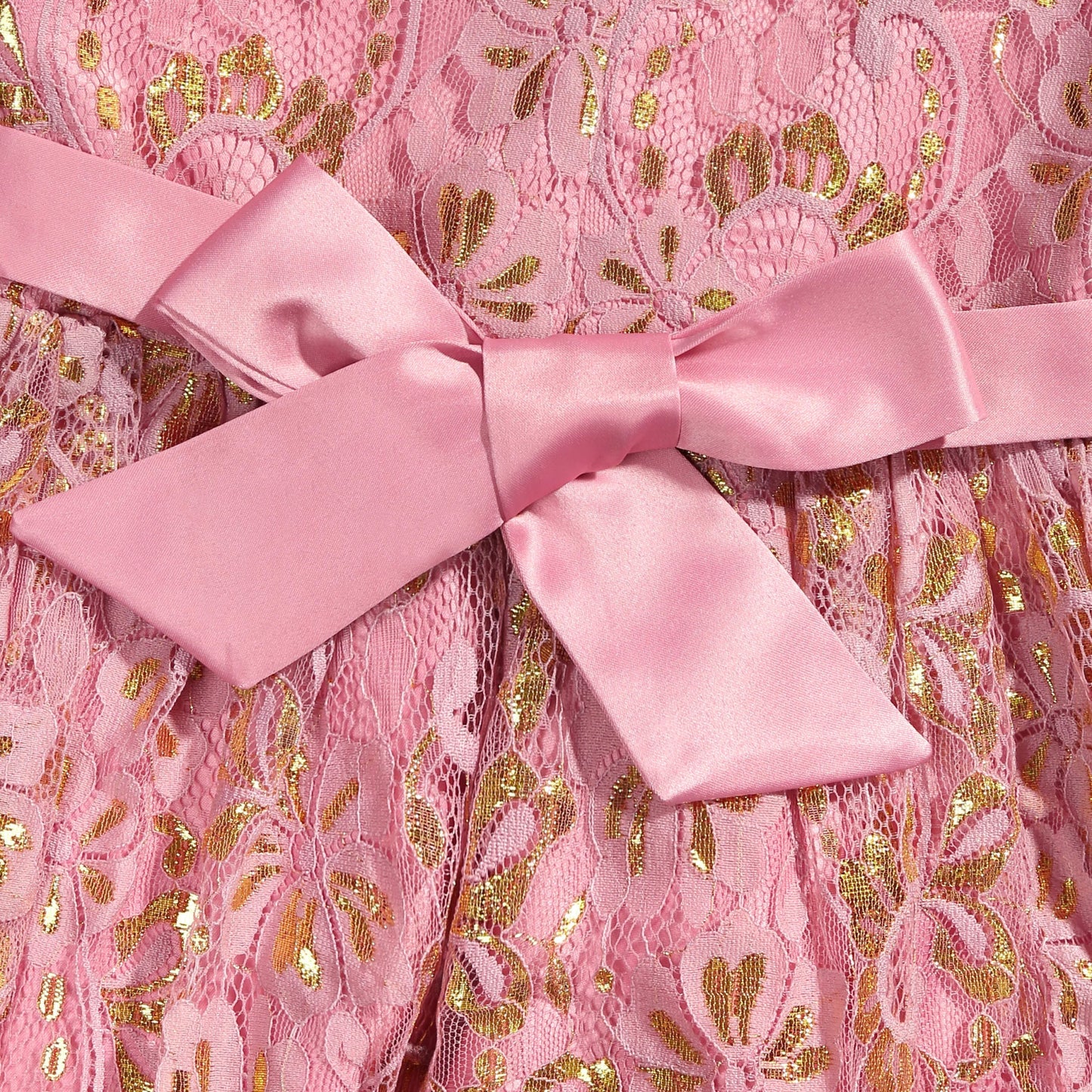 2025 New holiday party children's dress Children's puffy sleeve dress bow princess dress sold well - PratSN