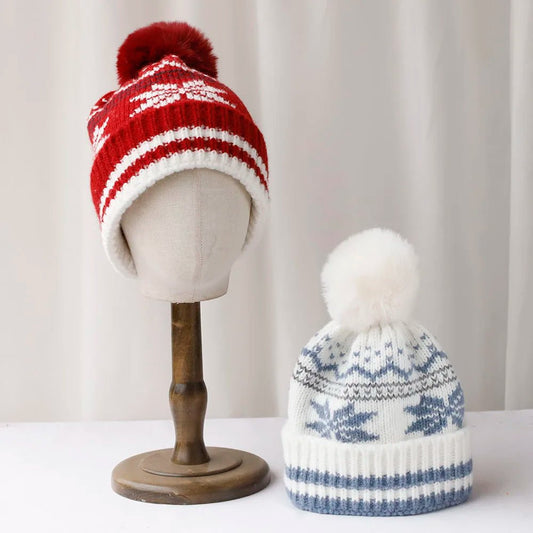 2025 new Winter Beanie Hat for Women Men Winter Hat Knitted winter Skullies Hat Unisex Ladies Warm Bonnet Cap Korean Trendy hat - PratSN