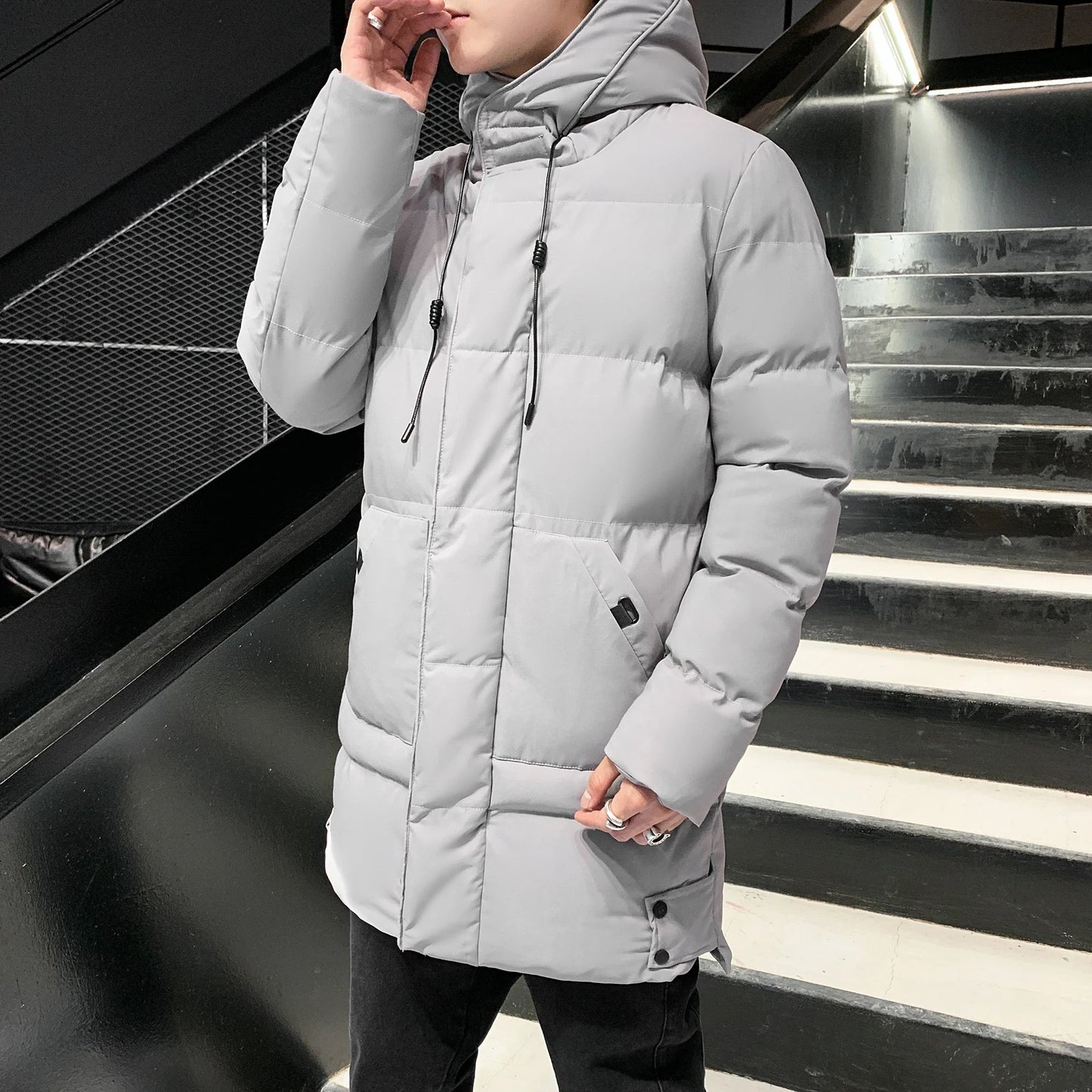 2025 Winter Parkas Men Warm Thick Windproof Jacket Men Quality Hooded Cotton Padded Coat Men Fashion Waterproof Outwear - PratSN