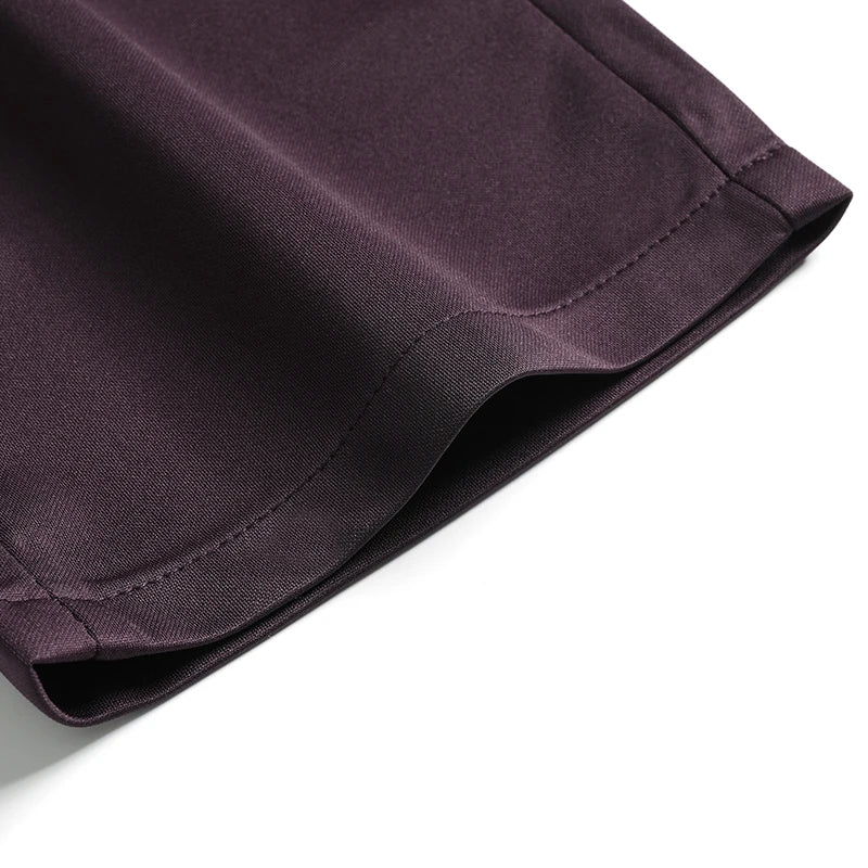 29 - 42 Men's Summer Pants Thin Straight Stretch Casual Pants with No Trace No Ironing Fabric Silky and Cool Feeling - PratSN