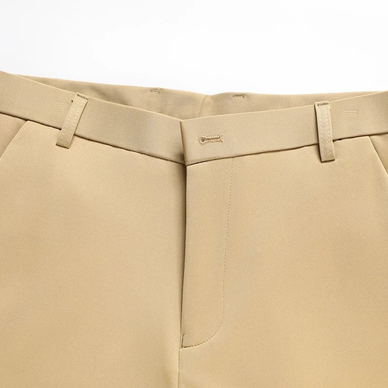 29 - 42 Men's Summer Pants Thin Straight Stretch Casual Pants with No Trace No Ironing Fabric Silky and Cool Feeling - PratSN