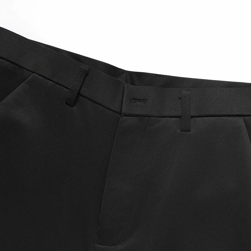 29 - 42 Men's Summer Pants Thin Straight Stretch Casual Pants with No Trace No Ironing Fabric Silky and Cool Feeling - PratSN