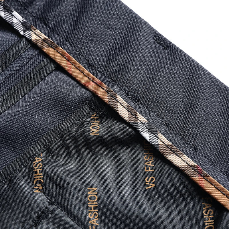 29 - 42 Men's Summer Pants Thin Straight Stretch Casual Pants with No Trace No Ironing Fabric Silky and Cool Feeling - PratSN