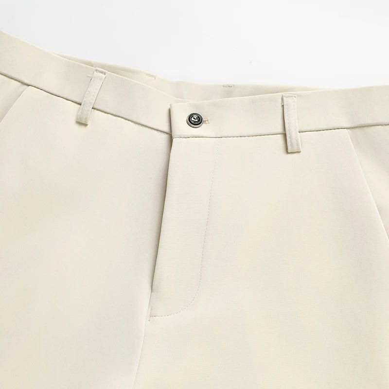 29 - 42 Men's Summer Pants Thin Straight Stretch Casual Pants with No Trace No Ironing Fabric Silky and Cool Feeling - PratSN