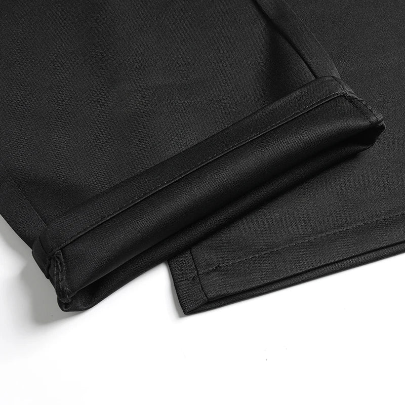29 - 42 Men's Summer Pants Thin Straight Stretch Casual Pants with No Trace No Ironing Fabric Silky and Cool Feeling - PratSN