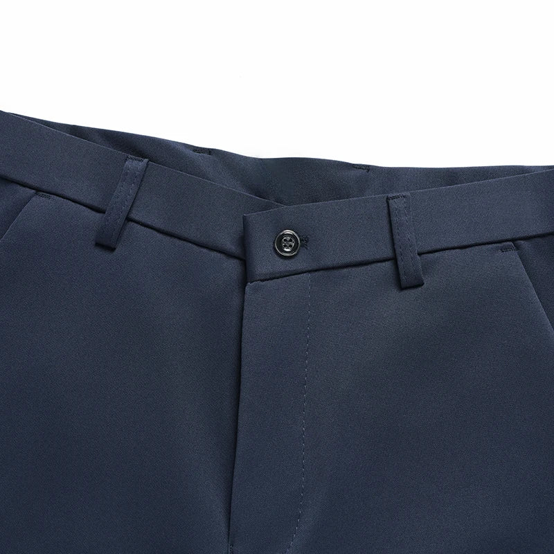 29 - 42 Men's Summer Pants Thin Straight Stretch Casual Pants with No Trace No Ironing Fabric Silky and Cool Feeling - PratSN