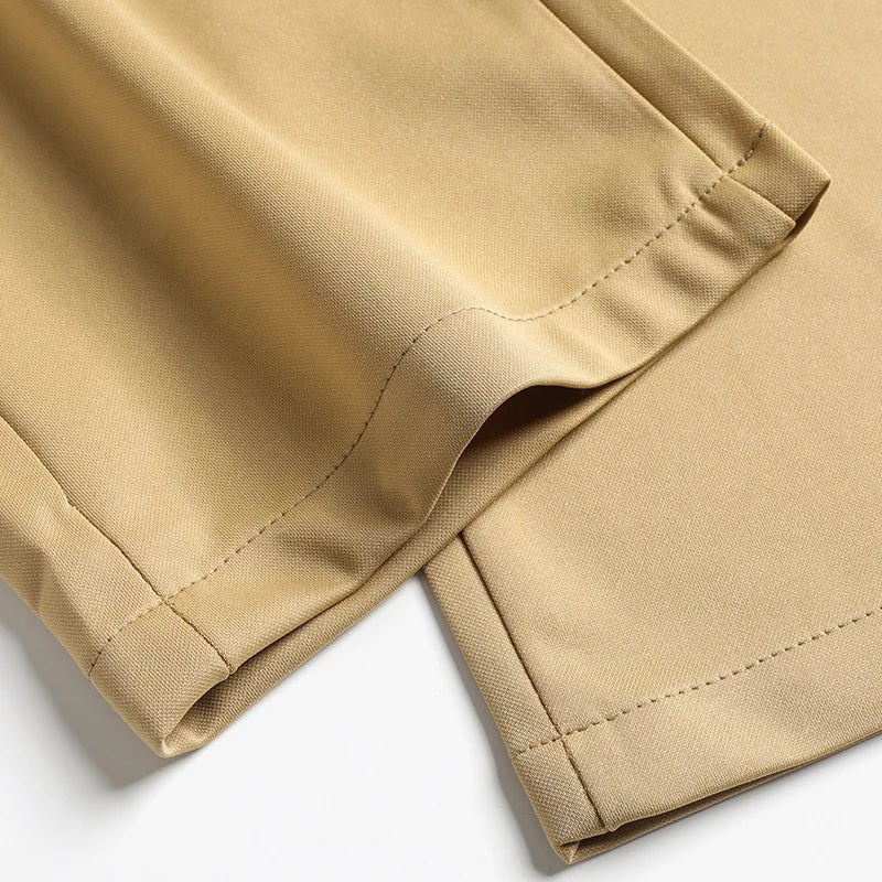 29 - 42 Men's Summer Pants Thin Straight Stretch Casual Pants with No Trace No Ironing Fabric Silky and Cool Feeling - PratSN