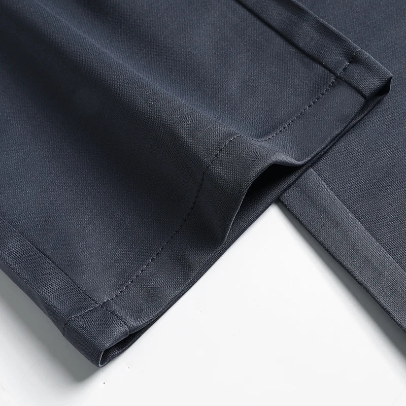 29 - 42 Men's Summer Pants Thin Straight Stretch Casual Pants with No Trace No Ironing Fabric Silky and Cool Feeling - PratSN