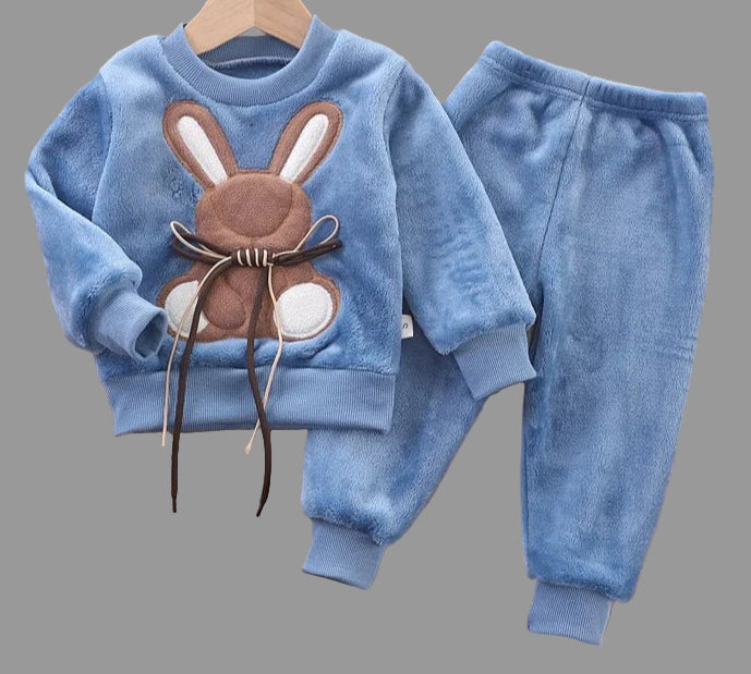 3PCS Winter Autumn Toddler Baby Boys Girls Clothes Baby Sweaters Coat +Pants +Hooded Vest Outfit Set Infant Warm Clothing Suits - PratSN