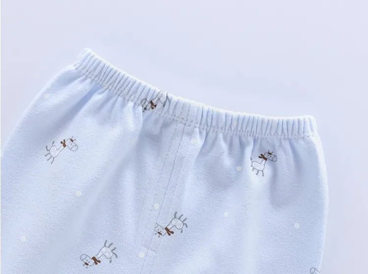 7Piece Spring Newborn Baby Stuff Toddler Clothes Cartoon Cute Cotton T-shirt+Pants+Hats Infant Boys Girls Clothing Set BC316 - PratSN