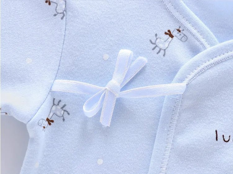 7Piece Spring Newborn Baby Stuff Toddler Clothes Cartoon Cute Cotton T-shirt+Pants+Hats Infant Boys Girls Clothing Set BC316 - PratSN