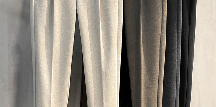 Woolen Pants Men's Straight-leg Silm Fancy Pants Business Casual Pants Suit Pants Cropped Pants Spring & Fall Winter