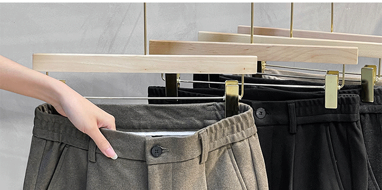 Woolen Pants Men's Straight-leg Silm Fancy Pants Business Casual Pants Suit Pants Cropped Pants Spring & Fall Winter