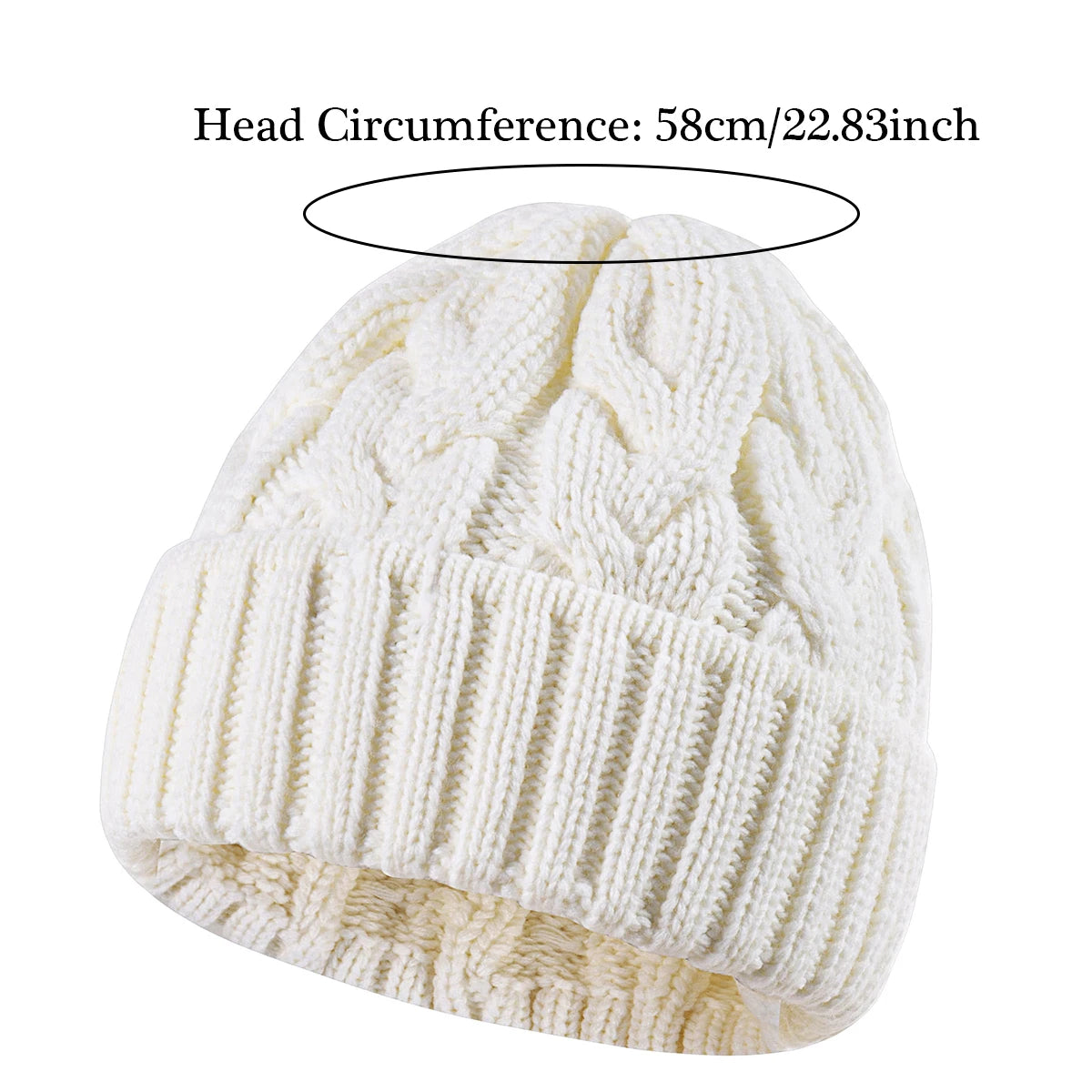 Women Hat 2025 Autumn Handmade Female Warm Cap Knitted Beanie Girl Hats Thick Stretchy Hats