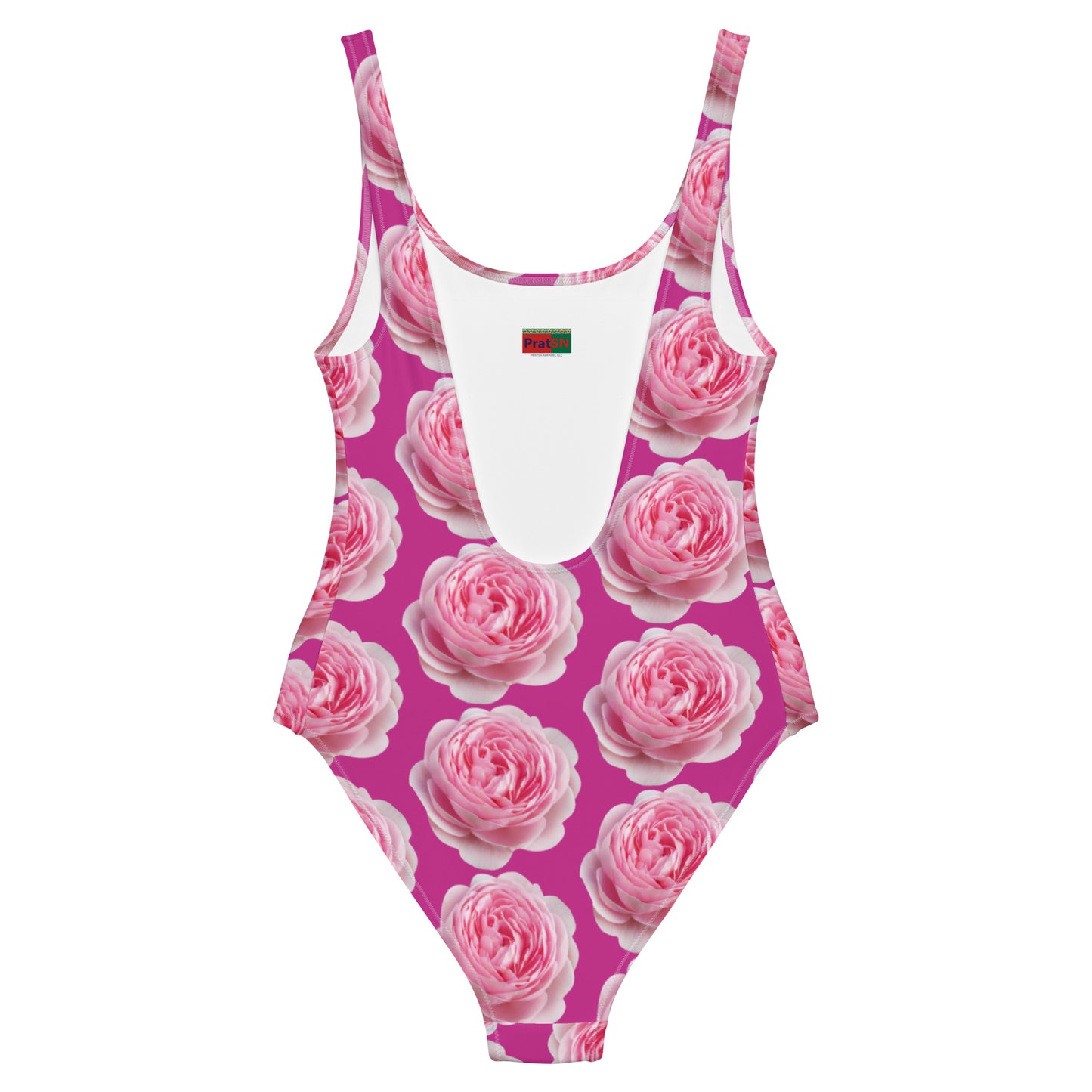 Pink Peony Floral Bathing Suits | Women's One-Piece Swimsuits | Beach Dress