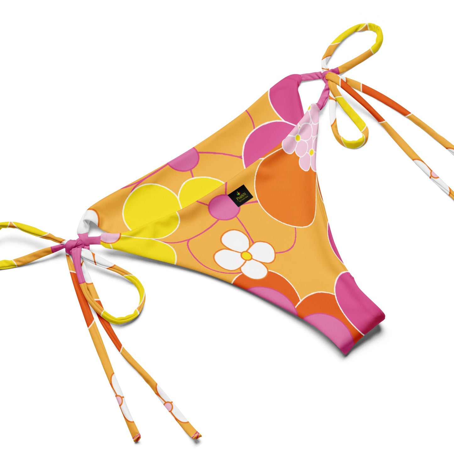 All - over print recycled string bikini, bathing suits, Swimming Suits. Women's Swimwear - PratSN