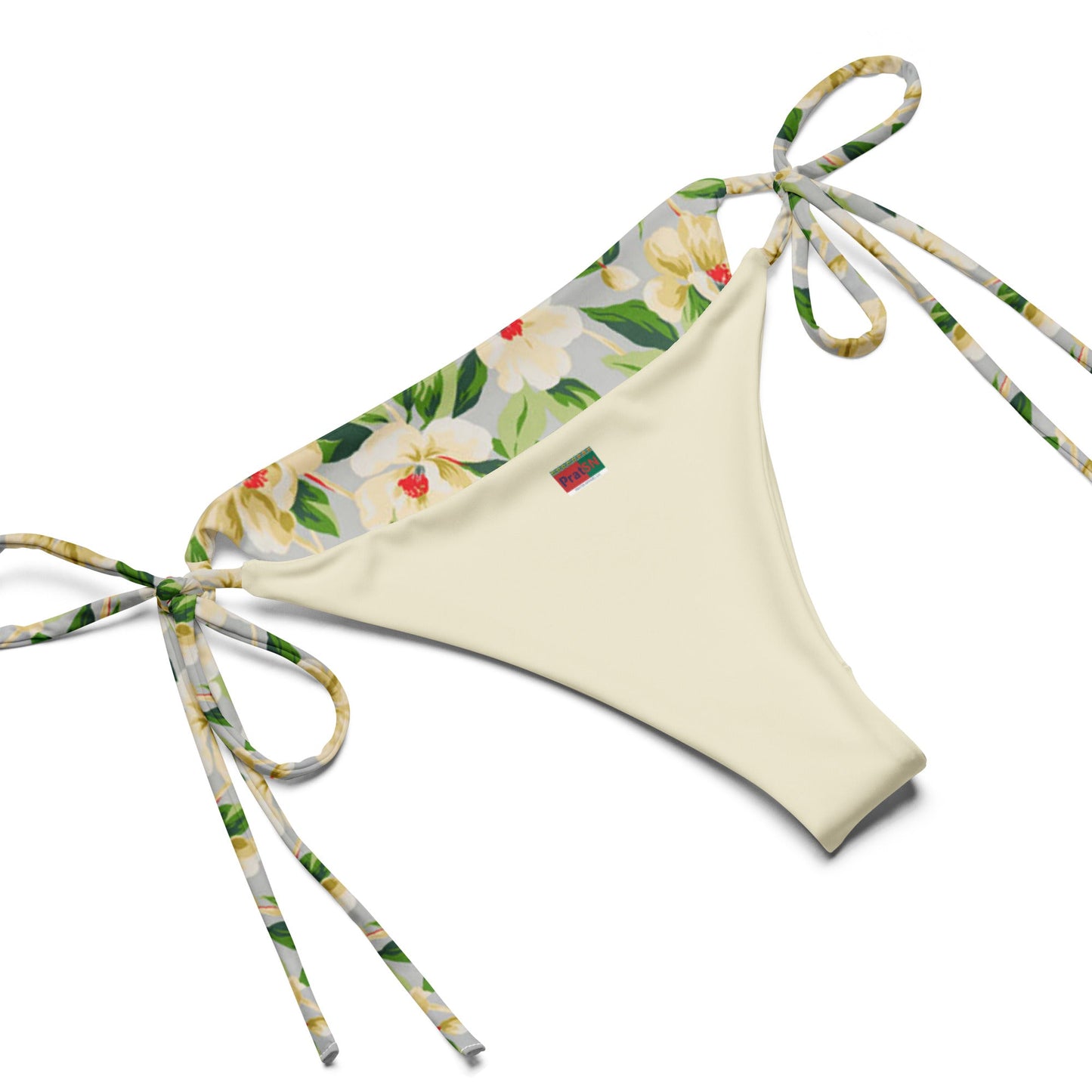 All - over print string bikini, Floral Bikini, Cute Summer Bikini - PratSN
