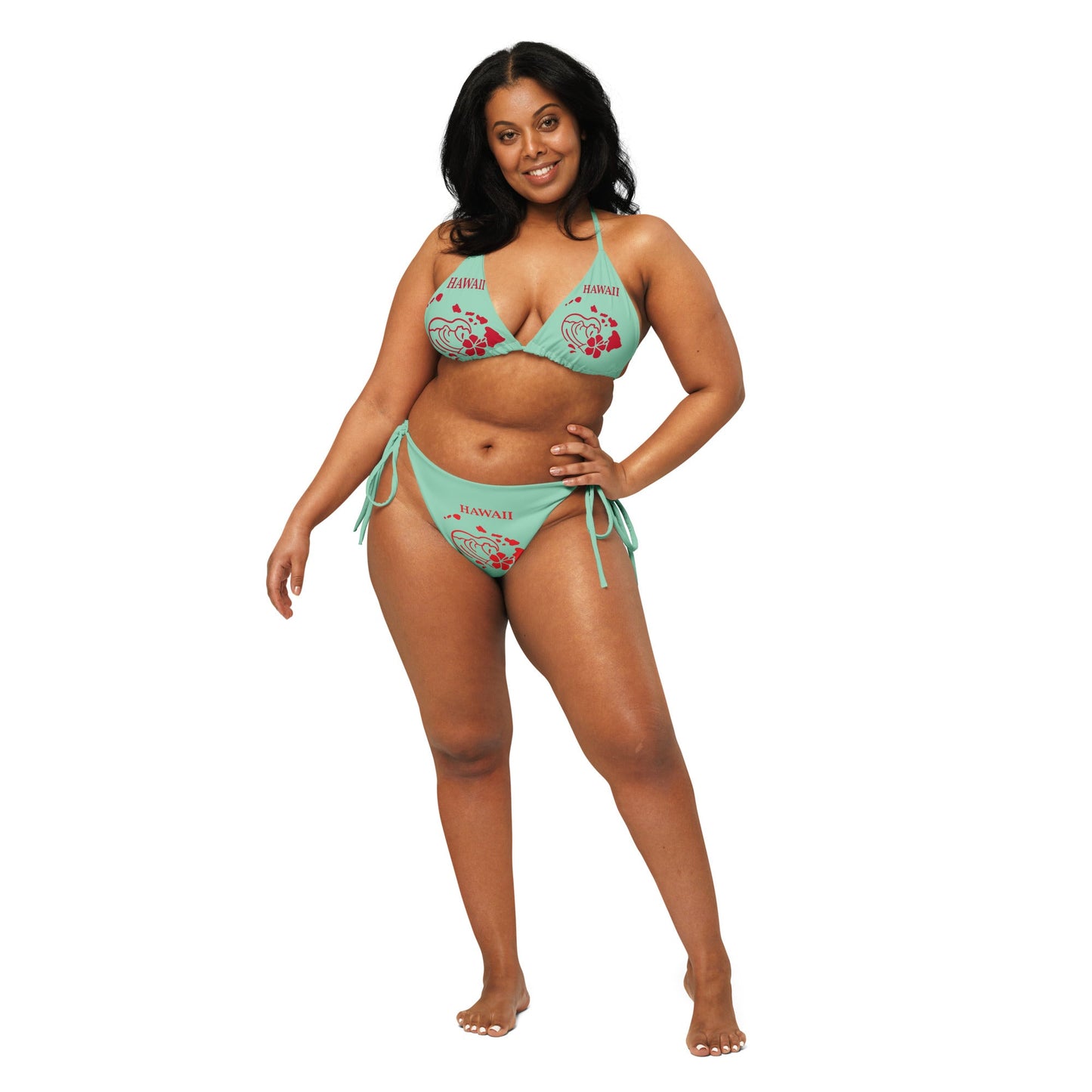 All - over print string bikini, Summer bikini - PratSN
