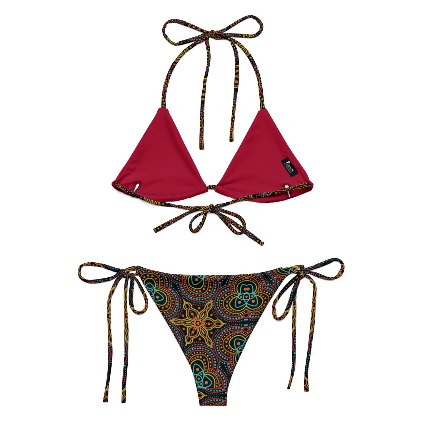 All - over print string bikini | swimming suit - PratSN