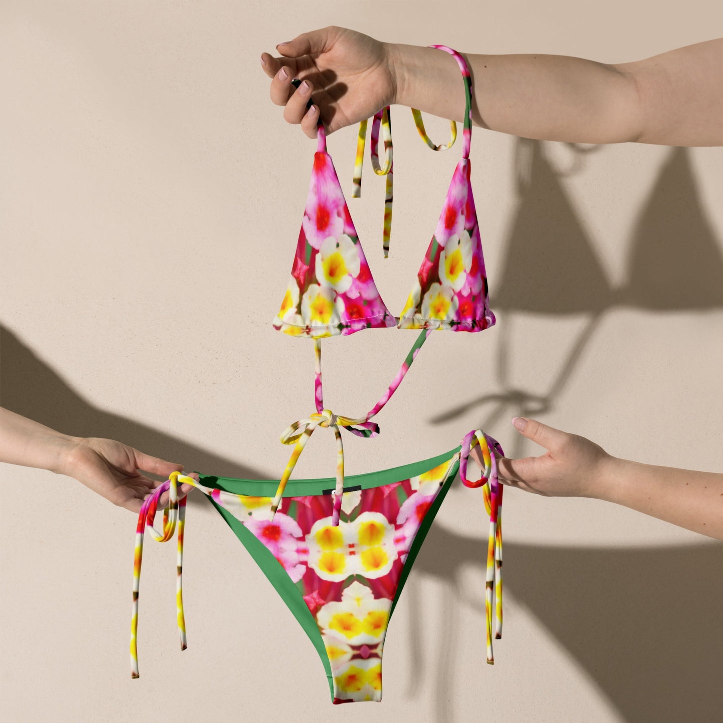 All - over print string bikini | swimming suits - PratSN
