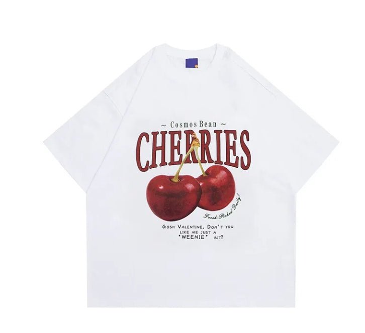 AmericanPrinted Couple Short Sleeve T-shirt Female - PratSN