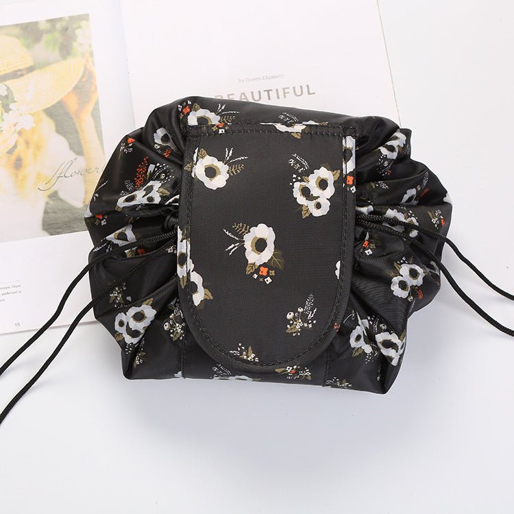 Animal Printing Large Capacity Drawstring Lazy Cosmetic Storage Bag - PratSN
