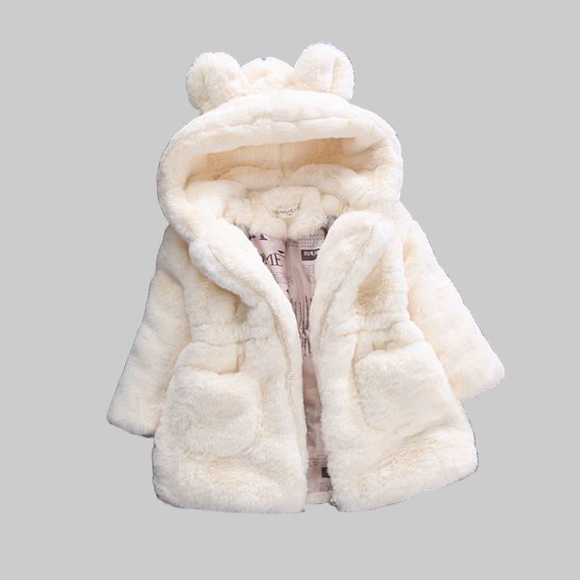 Autumn and winter fur coat for Baby Girls - PratSN