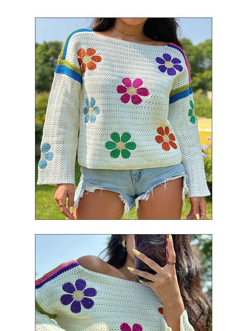 Autumn And Winter Loose Knitwear Sweaters Women's Clothing - PratSN