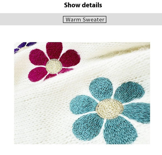 Autumn And Winter Loose Knitwear Sweaters Women's Clothing - PratSN