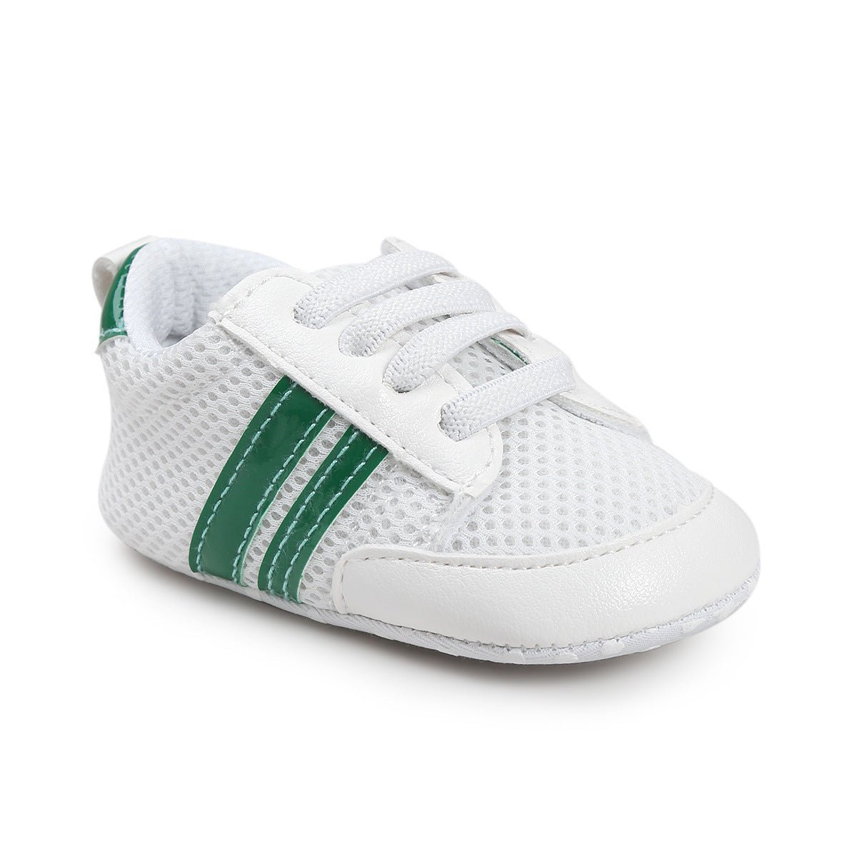 Baby Boy Girl Moccasins Shoes Infant PU Leather Non - slip Soft Newborn Sneakers - PratSN