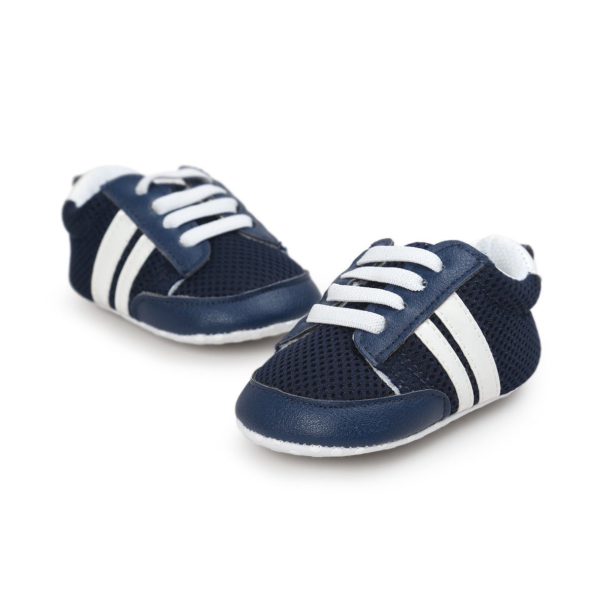 Baby Boy Girl Moccasins Shoes Infant PU Leather Non - slip Soft Newborn Sneakers - PratSN
