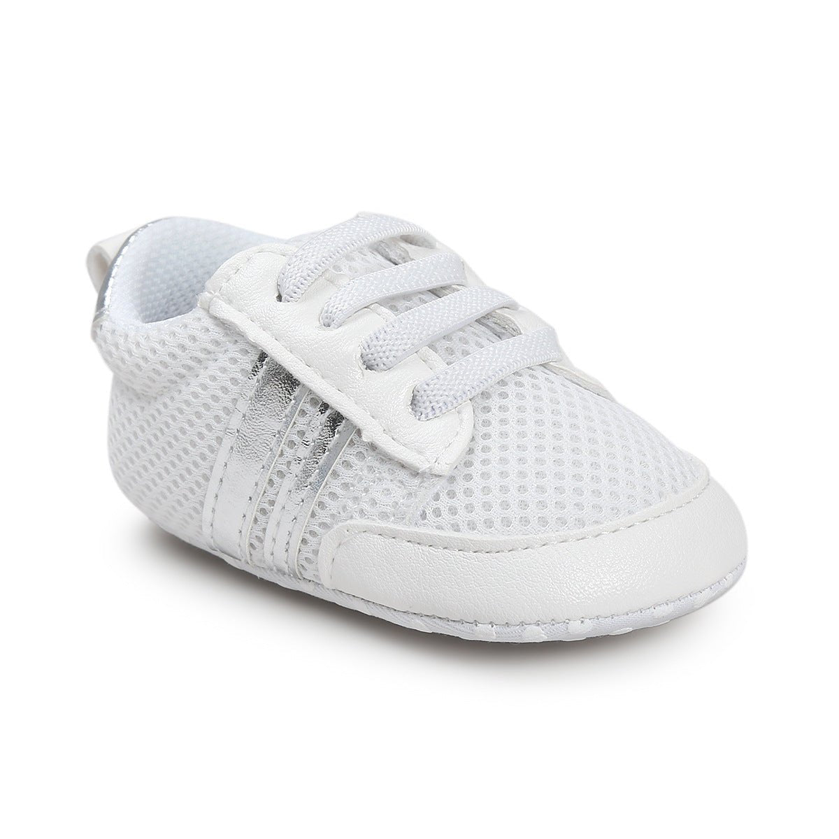 Baby Boy Girl Moccasins Shoes Infant PU Leather Non - slip Soft Newborn Sneakers - PratSN