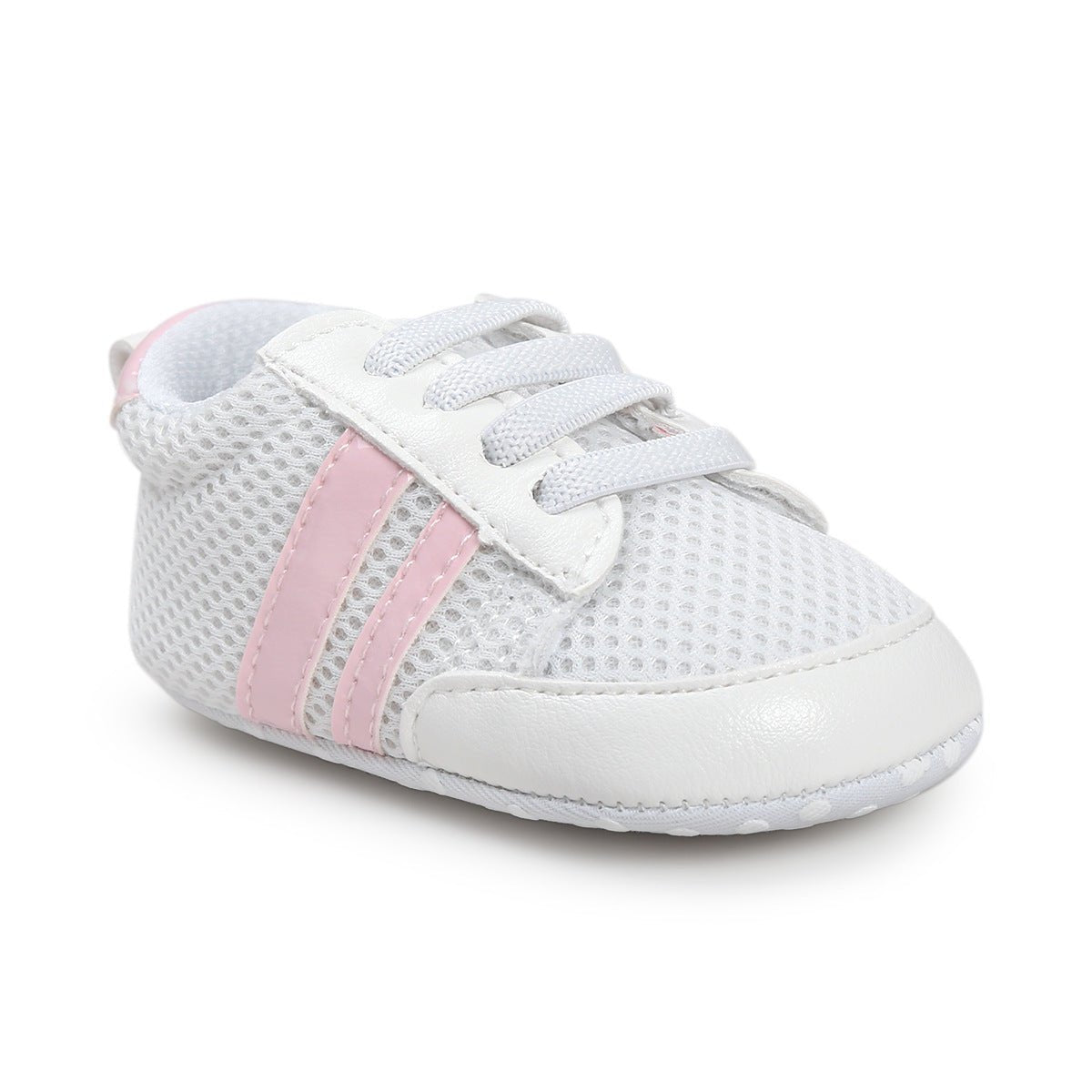 Baby Boy Girl Moccasins Shoes Infant PU Leather Non - slip Soft Newborn Sneakers - PratSN