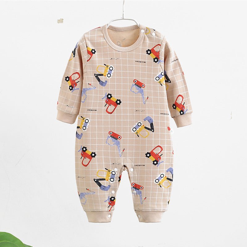 Baby combed cotton jumpsuit - PratSN