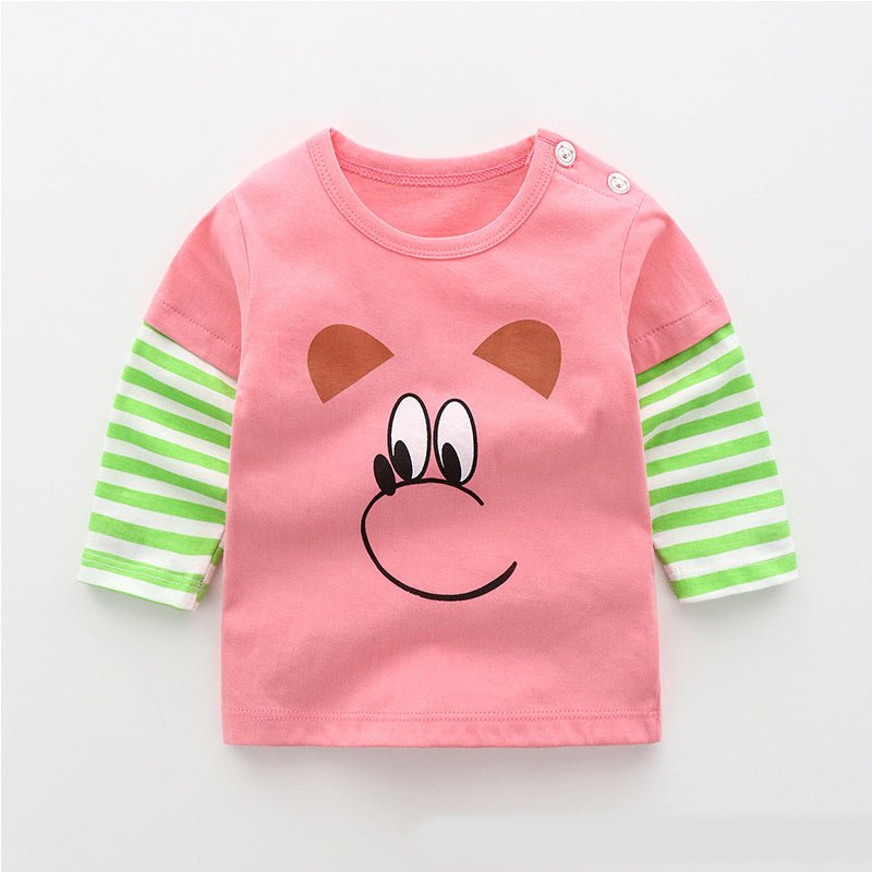 Baby cotton long sleeve T-shirt - PratSN