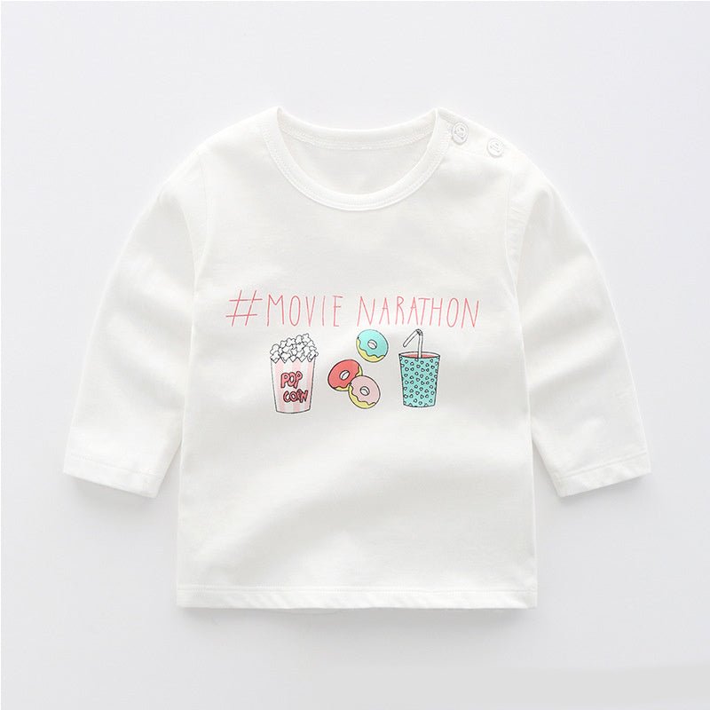 Baby cotton long sleeve T-shirt - PratSN