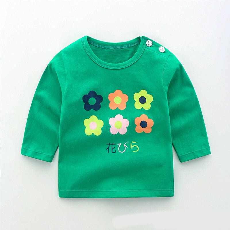 Baby cotton long sleeve T-shirt - PratSN