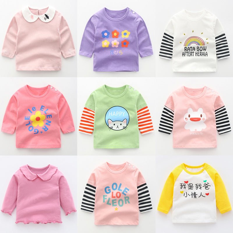 Baby cotton long sleeve T-shirt - PratSN