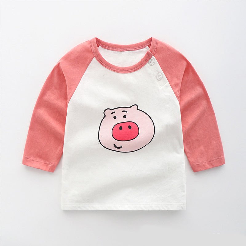 Baby cotton long sleeve T-shirt - PratSN